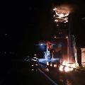 Brand bei Tankstelle südlich von Kollmann