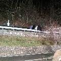 Felssturz auf die Brennerstaatsstraße bei Waidbruck
