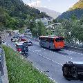 Aufsehenerregender Verkehrsunfall in Waidbruck