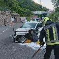 Aufsehenerregender Verkehrsunfall in Waidbruck