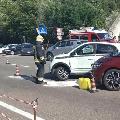 Verkehrsunfall auf der Staatstraße bei Waidbruck
