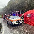Verkehrsunfall auf der Grödner Staatsstraße bei Waidbruck